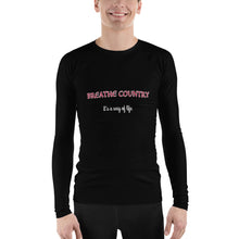 Load image into Gallery viewer, Breathe Country ™ Men&#39;s Rash Guard
