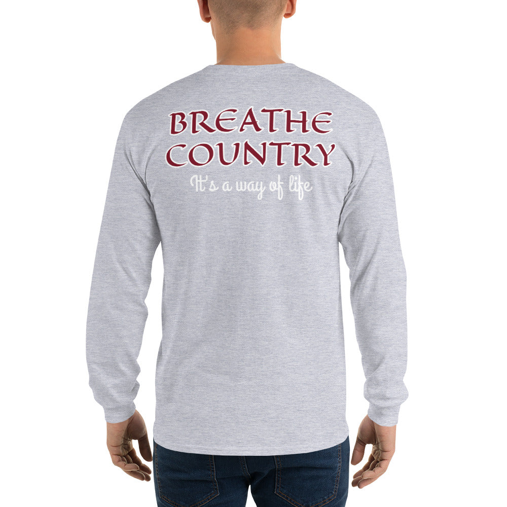 Breathe ON Printed Long-Sleeve T-Shirt for Men