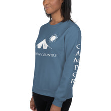 Load image into Gallery viewer, Happy Camper Women&#39;s Sweatshirt
