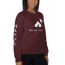 Load image into Gallery viewer, Happy Camper Women&#39;s Sweatshirt
