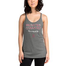 Load image into Gallery viewer, Breathe Country ™ Classic Women&#39;s Racerback Tank
